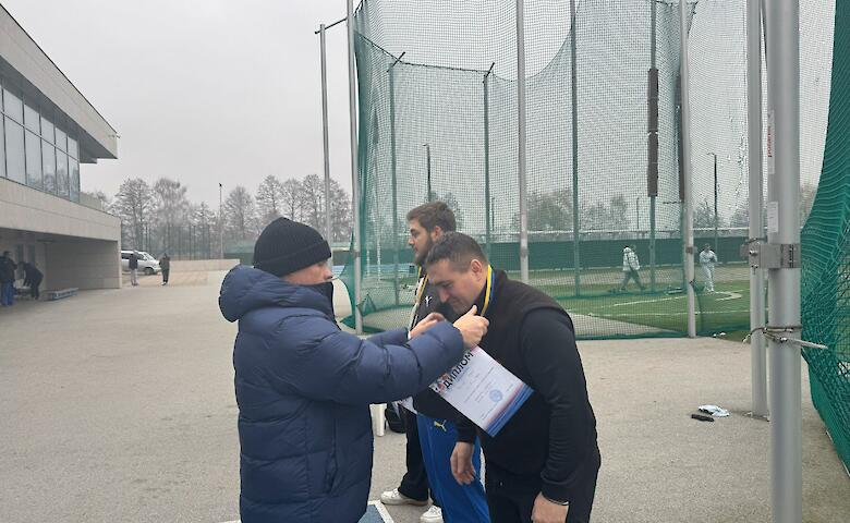 Спортсмен із Василькова здобув бронзу на Кубку Києва з легкої атлетики